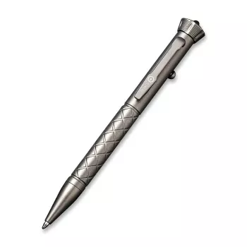 CIVIVI Coronet CP-02A Titan Taktischer Stift – Bolt-Action EDC mit Wolfram-Glasbrecher, stonewashed