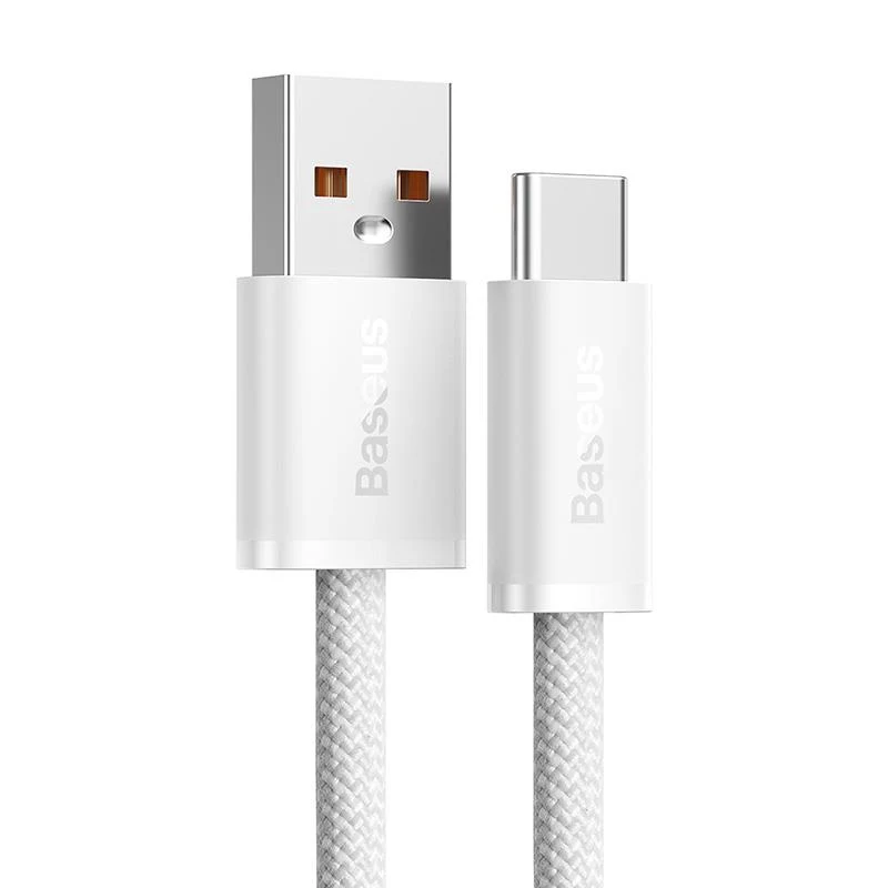 Baseus Dynamic Series USB-A auf USB-C Kabel 100W 2m Weiß