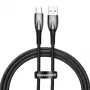 Baseus Glimmer USB-A auf USB-C Kabel 100W 1m Schwarz