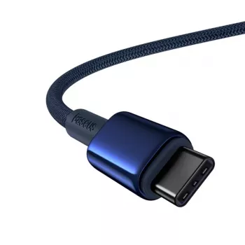 Baseus Tungsten Gold USB-C auf USB-C Kabel 100W PD 1m Blau