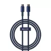 Baseus Tungsten Gold USB-C auf USB-C Kabel 100W PD 1m Blau