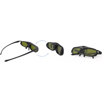 XGIMI 3D-Brille G105L, 60 h, 80 mA LiPo, Schwarz