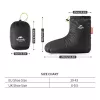 Naturehike Goose Down Knöchelstiefel NH18S023-T Schwarz Medium