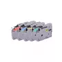 G&G BB-B-G-TZE-MP5 Etikettenband-Set für Brother P-touch TZe-Serie (5er-Pack, gemischte Farben)