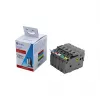 G&G BB-B-G-TZE-MP5 Etikettenband-Set für Brother P-touch TZe-Serie (5er-Pack, gemischte Farben)