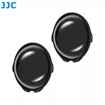 JJC TLP-X5ND16 2-Pack ND16 Neutraldichtefilter für Insta360 X5 – gehärtetes Glas, mehrfachvergütet, 4-Stufen-Lichtreduzierung