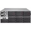 Supermicro CSE-847E2C-R1K23JBOD 4U 44-Bay JBOD-Speichergehäuse (SAS3/SATA3, 1230W redundant, Schwarz)