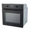 Midea MBO65M80M1-BK Einbau-Elektrobackofen, 70L, Touch-Display, Schwarz