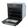Midea MBO65M80M1-BK Einbau-Elektrobackofen, 70L, Touch-Display, Schwarz