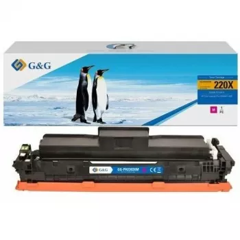 G&G XL Tonerpatrone kompatibel mit HP 220X (W2203X), Magenta