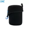 JJC SB6587 Deluxe Objektivtasche für kompakte Objektive (65x78mm, Schwarz)