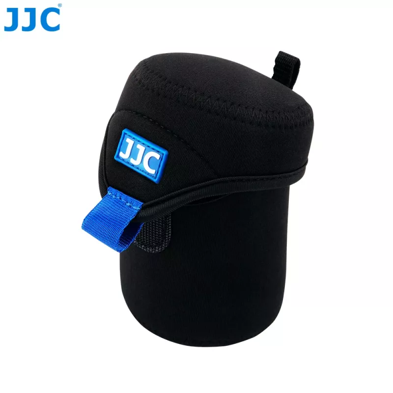 JJC SB6587 Deluxe Objektivtasche für kompakte Objektive (65x78mm, Schwarz)