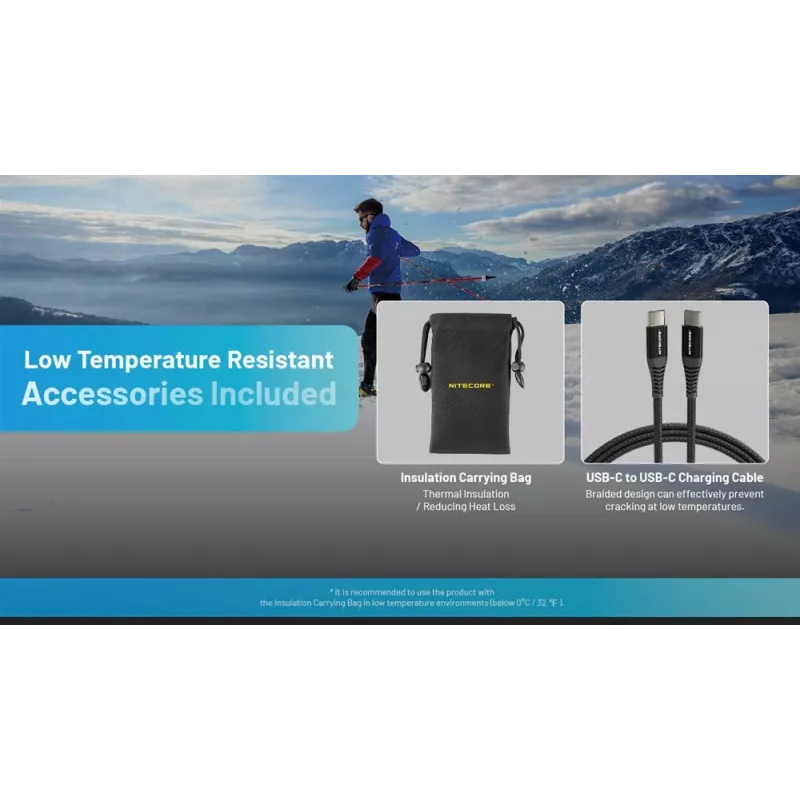 Nitecore Summit 10000 mAh 38.5W Powerbank Schwarz