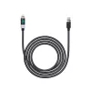 ORICO LDC2L USB-C auf Lightning Kabel mit LED-Leistungsanzeige, PD 29W, 480 Mbps, 1,5 m, Schwarz