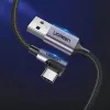 UGREEN US284 USB-A auf USB-C Winkelkabel, 3A, 3m, Schwarz