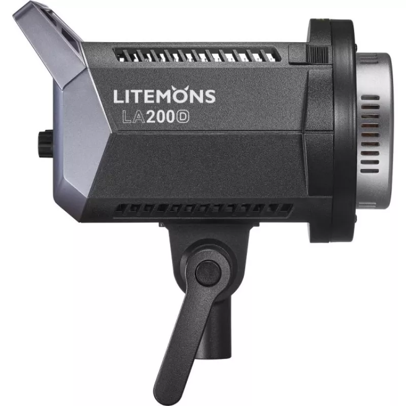Godox Litemons LA200D K2 2-Licht Tageslicht LED Monolight-Set mit Softboxen, Stativen und Tragetasche