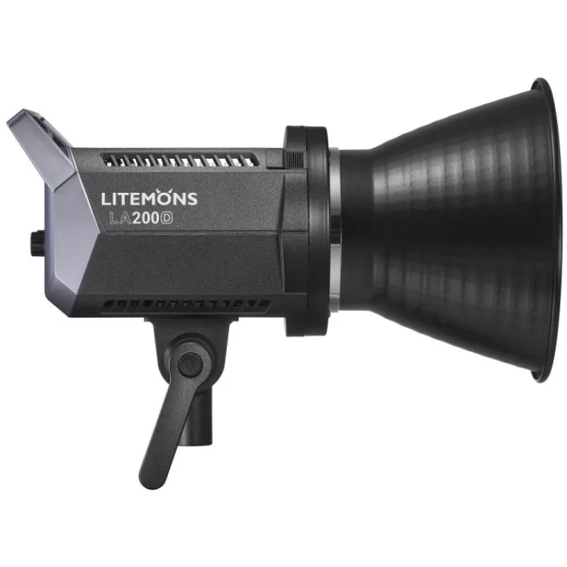 Godox Litemons LA200D K2 2-Licht Tageslicht LED Monolight-Set mit Softboxen, Stativen und Tragetasche