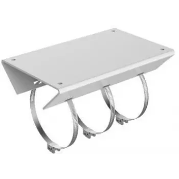 Hikvision DS-1684ZJ Vertikaler Mastmontageadapter für PTZ-Dome-Kameras, Weiß