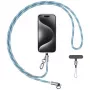 USAMS SJ746 30W USB-C auf Lightning Handy-Lanyard-Ladekabel 1,2 m Blau