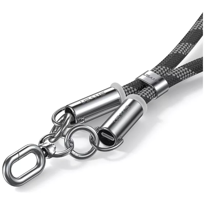 USAMS SJ746 30W USB-C auf Lightning Handy-Lanyard-Ladekabel 1,2 m Blau