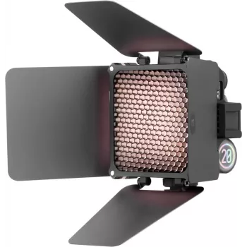 Zhiyun M20 Combo 20W Bi-Color LED Video-Licht-Set mit RGB, Mini-Stativ, Diffusor, Grid, Barndoors