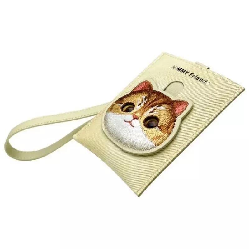 Nimmy Big EyedPet 2.0 Cat Kartenetui, Khaki