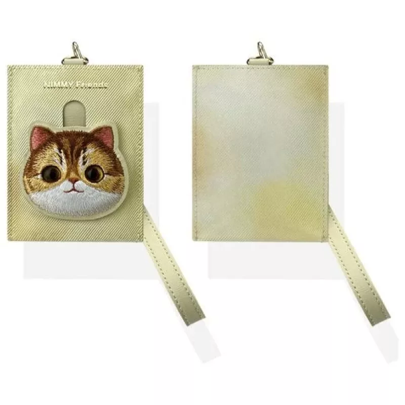 Nimmy Big EyedPet 2.0 Cat Kartenetui, Khaki