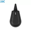 JJC CL-ARSQ Mini-Luftgebläse-Birne zur Reinigung von Kameraobjektiven und Sensoren, Schwarz
