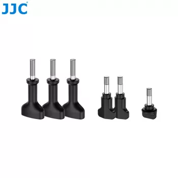JJC SK-6 M5 Daumenschrauben-Set für Action-Kameras (6er-Pack, Schwarz)