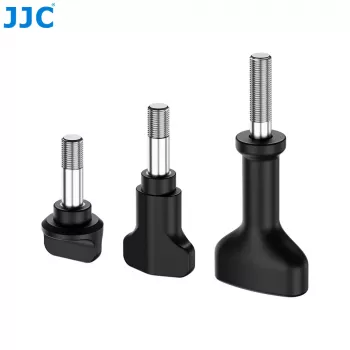 JJC SK-6 M5 Daumenschrauben-Set für Action-Kameras (6er-Pack, Schwarz)