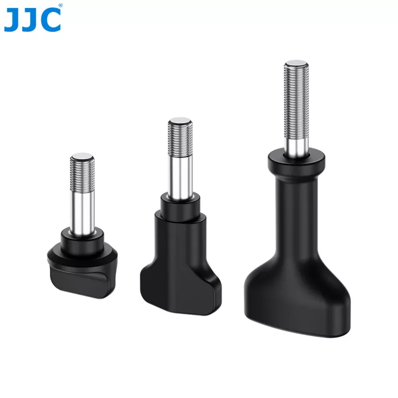JJC SK-6 M5 Daumenschrauben-Set für Action-Kameras (6er-Pack, Schwarz)