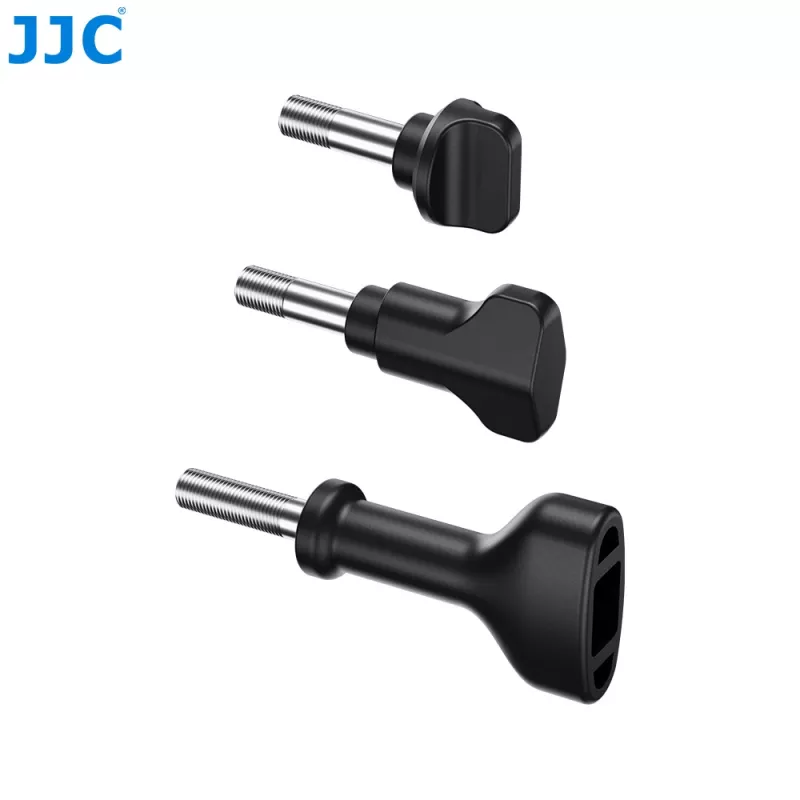 JJC SK-6 M5 Daumenschrauben-Set für Action-Kameras (6er-Pack, Schwarz)