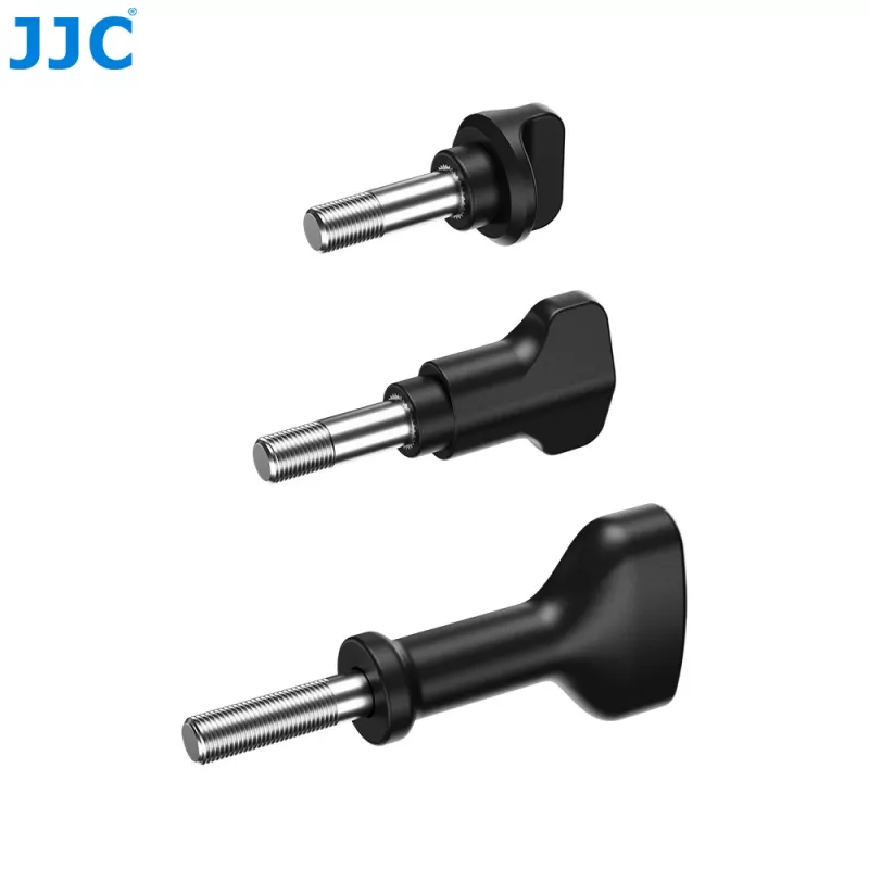 JJC SK-6 M5 Daumenschrauben-Set für Action-Kameras (6er-Pack, Schwarz)