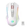 Redragon M914W-RGB NIX Wireless Gaming Maus, 5000 DPI, Weiß