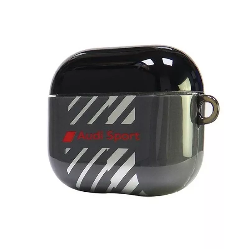 Audi IML Sport AirPods 3 Hülle Schwarz AUS-IMLAP3-RSQ/D1-BK