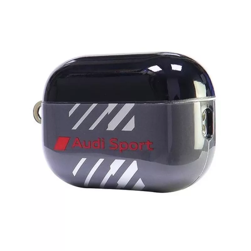 Audi IML Sport Case für AirPods Pro 2, Black AUS-IMLAPP2-RSQ/D1-BK