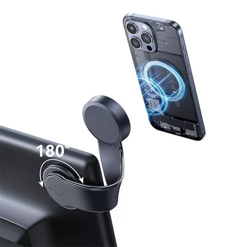 USAMS US-ZJ079 Universelle Magnetische Armaturenbrett-Halterung für Smartphones, Schwarz
