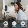 BOYA BY-DM500 Dynamisches Kardioid-Mikrofon - XLR, Ganzmetall, für Gesang, Podcasting, Live-Auftritte