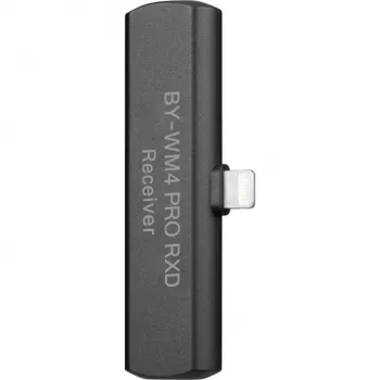 BOYA BY-WM4 PRO RXD 2,4GHz kabelloser Mikrofonempfänger für iOS Lightning-Geräte