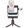 BOYA BY-VG380 Smartphone-Video-Kit mit BY-MM1 Pro Mikrofon, LED-Licht und Stativ für Vlogging, Live-Streaming und mobiles Filmen