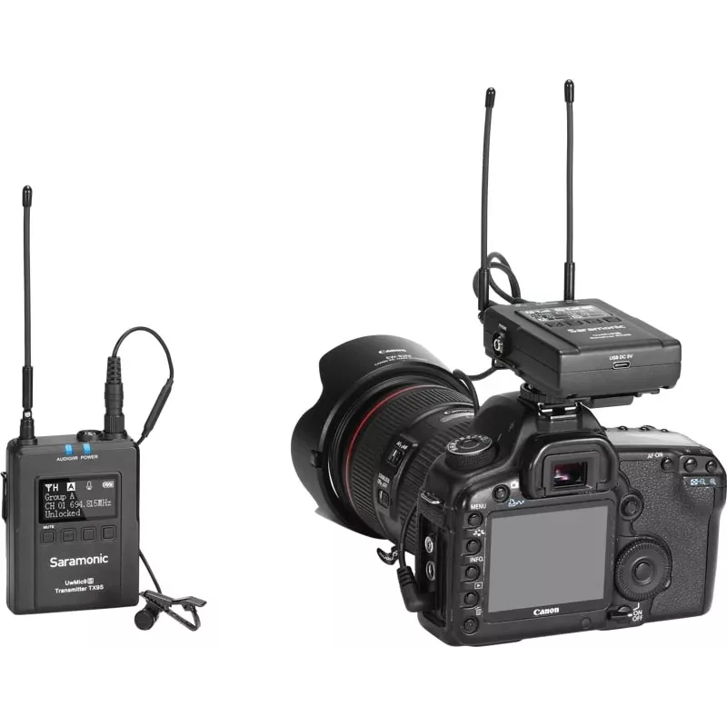 Saramonic UWMIC9S KIT1 Drahtloses Lavalier-Mikrofonsystem