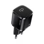 USAMS T36 Mini 20W USB-C PD Wandladegerät Schwarz