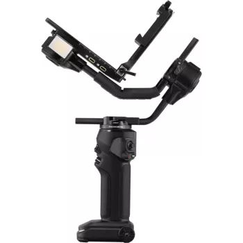 ZHIYUN CRANE 4 COMBO 3-Achsen Kamera-Gimbal Stabilisator mit 6kg Nutzlast, 12h Akku, Touchscreen & Fülllicht, Schwarz