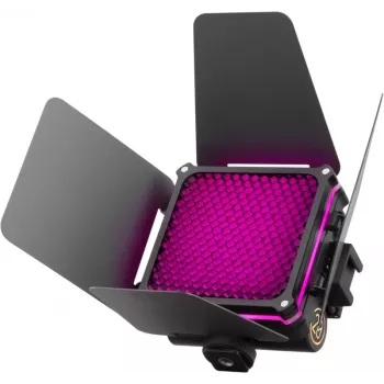 Zhiyun M20C COMBO RGB LED-Fülllicht mit Magnetbefestigung, 20W, 2700K-6500K, CRI≥95, OLED-Display, Bluetooth-App-Steuerung, Mini-Stativ, Diffusor, Grid, Aufbewahrungstasche