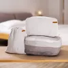 PGYTECH Kleideraufbewahrungsset - 4-teilige Reise-Packwürfel mit Schuh- und Wäschebeutel, Grau