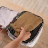 PGYTECH Kleideraufbewahrungsset - 4-teilige Reise-Packwürfel mit Schuh- und Wäschebeutel, Grau
