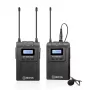 BOYA BY-WM8 Pro-K1 UHF Dual-Kanal kabelloses Lavalier-Mikrofonsystem