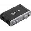 BOYA BY-AM1 2-Kanal USB-C Audio-Interface mit XLR/TRS-Eingängen, +48V Phantomspeisung und Direct Monitoring
