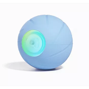 Cheerble Wicked Ball SE Interaktives Hundespielzeug für kleine Hunde, Blau