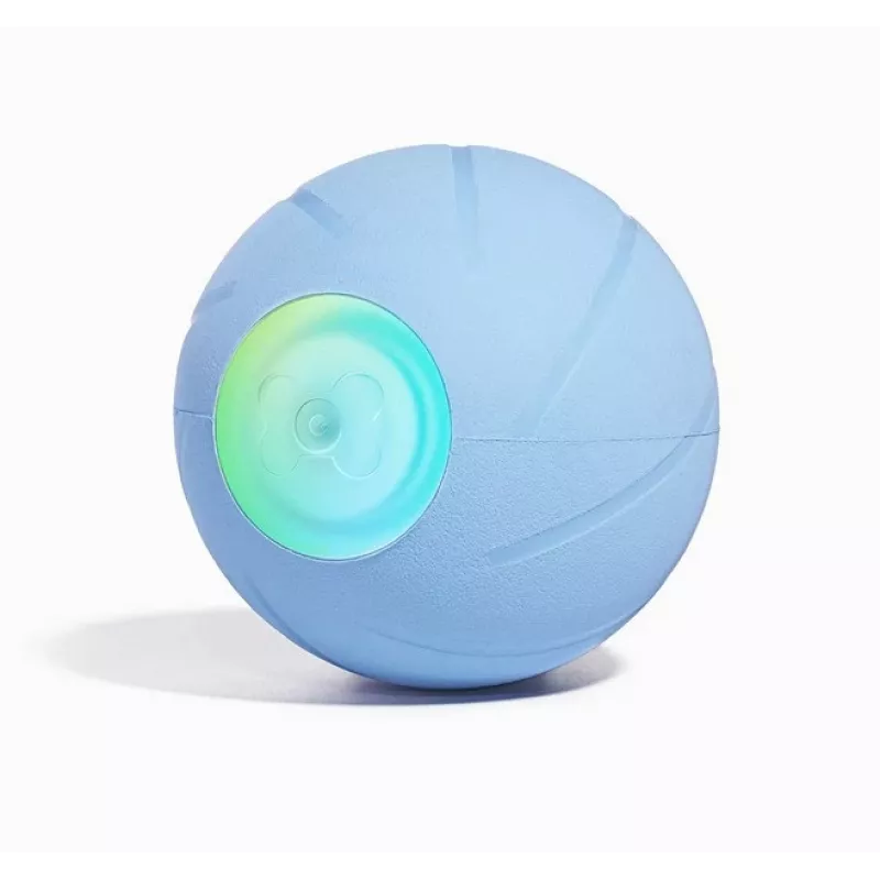 Cheerble Wicked Ball SE Interaktives Hundespielzeug für kleine Hunde, Blau
